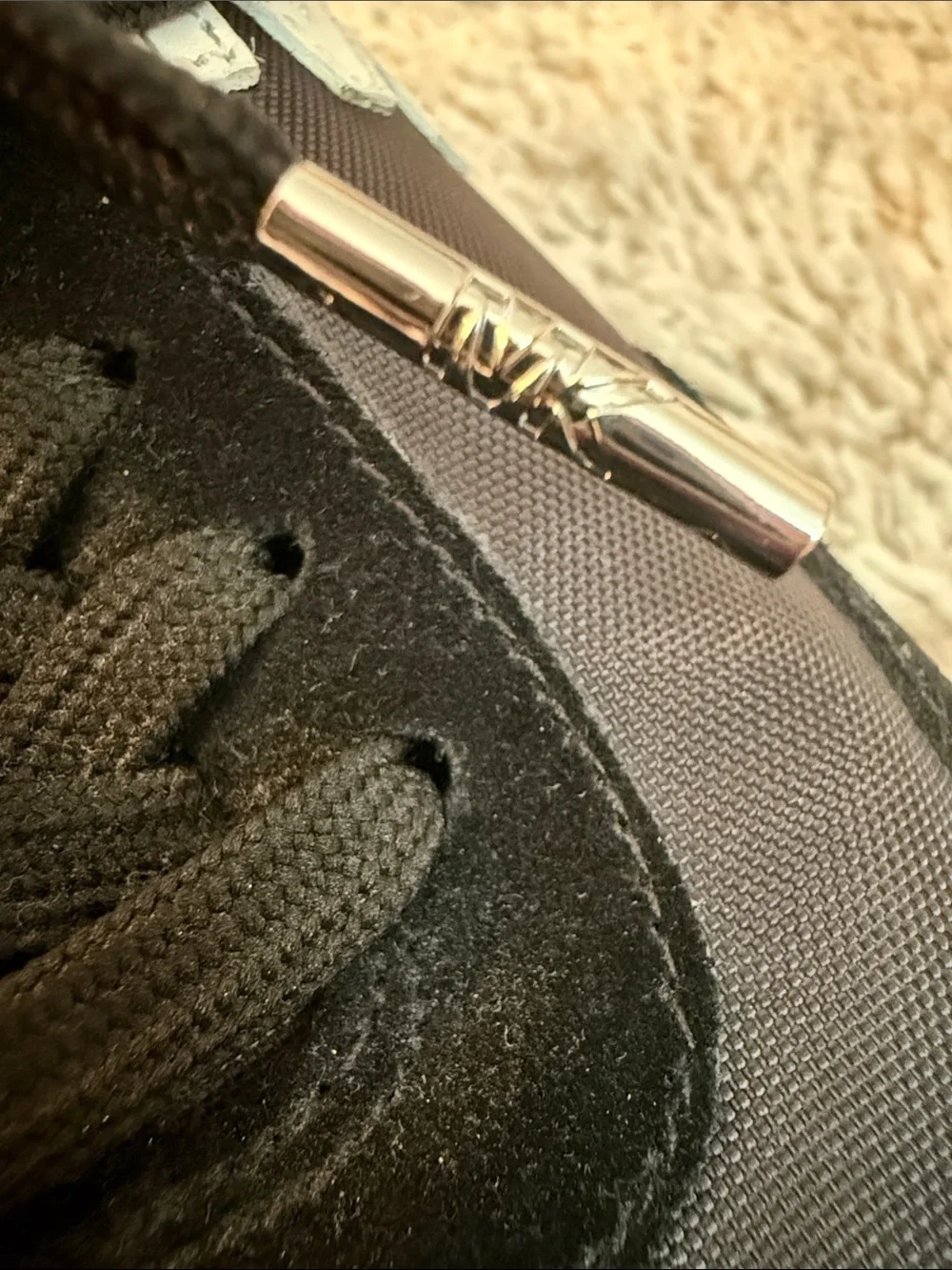 Michael Kors Black & White MK Logo Lace-Up Sneakers athletic casual minimalist